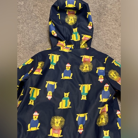 Joules Clothing Rain Coat Lion Great Britain Size 3y - Picture 6 of 6